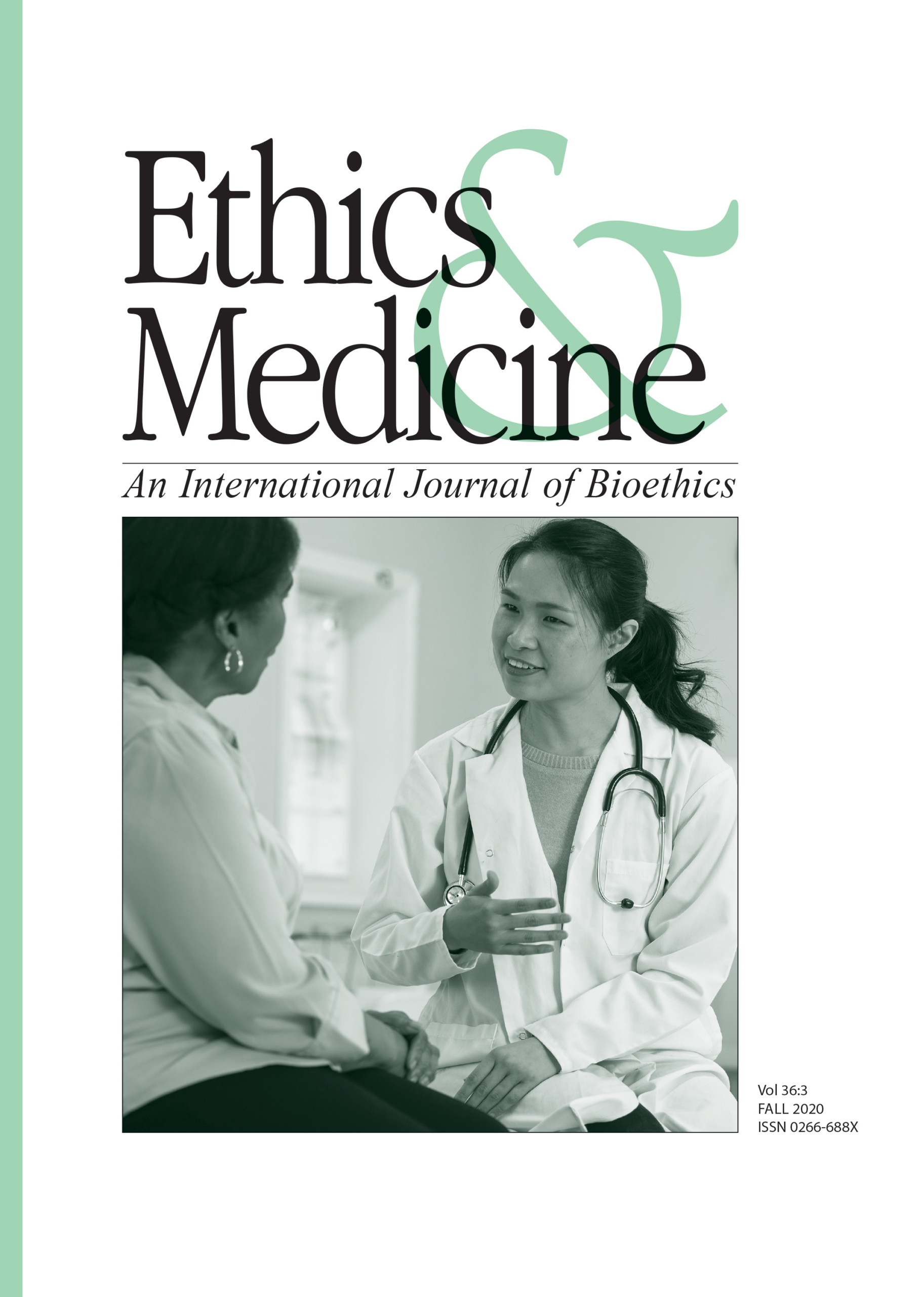 Issue cover volume 36, number 2