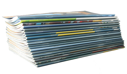 stack of journals